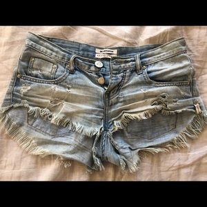 One teaspoon shorts